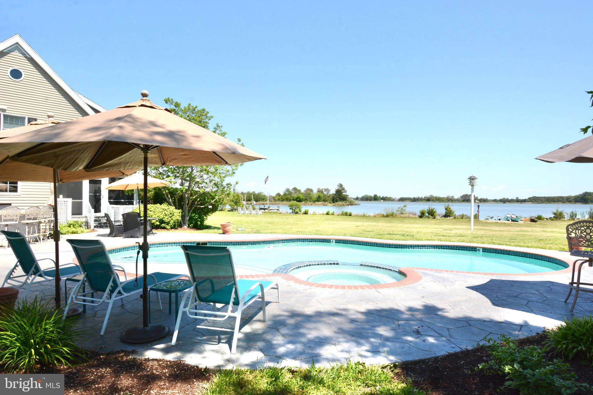 1669 Town Point Road Cambridge, MD 21613 - Photo 9 of 59 Saltwater Heated Pool Overlooking the River