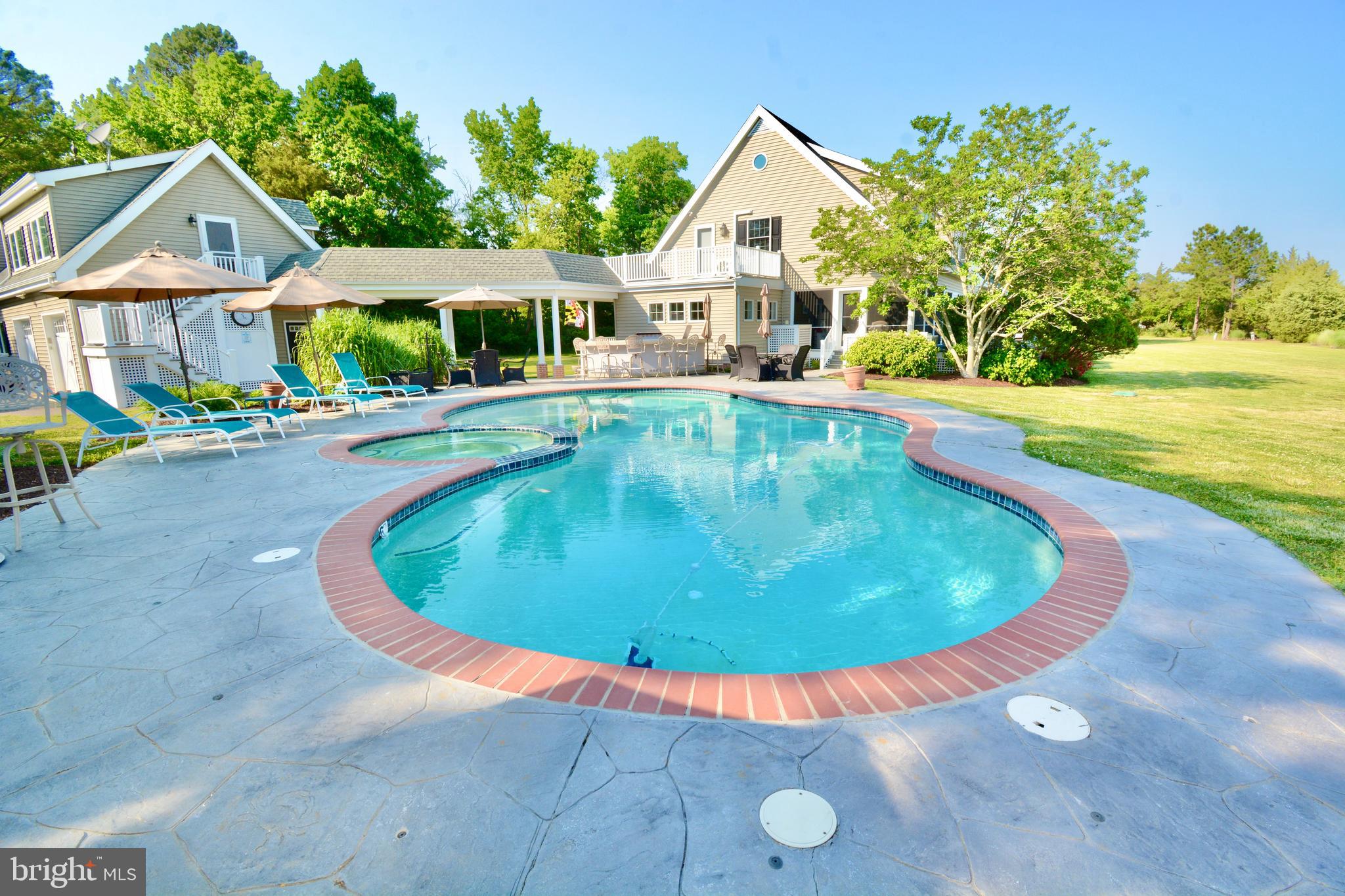 1669 Town Point Road Cambridge, MD 21613 - Photo 10 of 59 Saltwater Heated Pool Overlooking the River