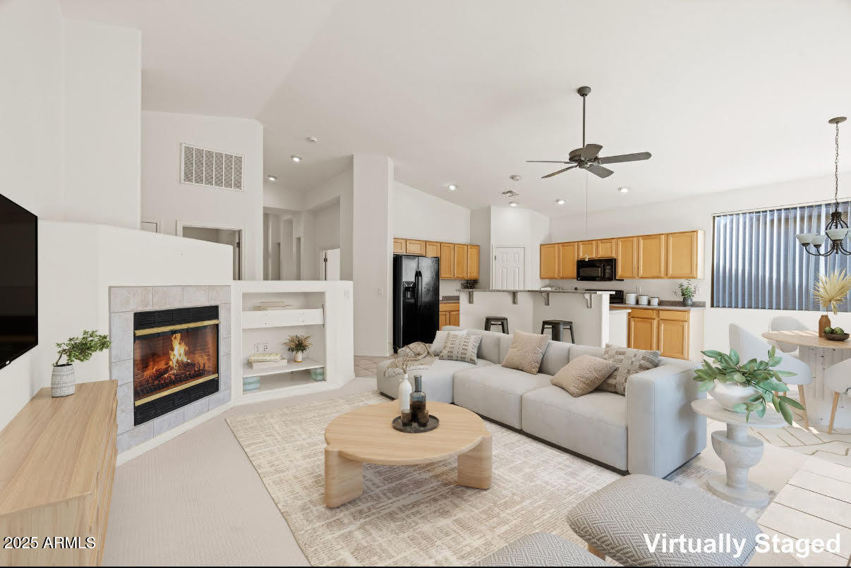 4294 East Walnut Road Gilbert, AZ 85298 - Photo 3 of 39 Virtually Staged Great Room