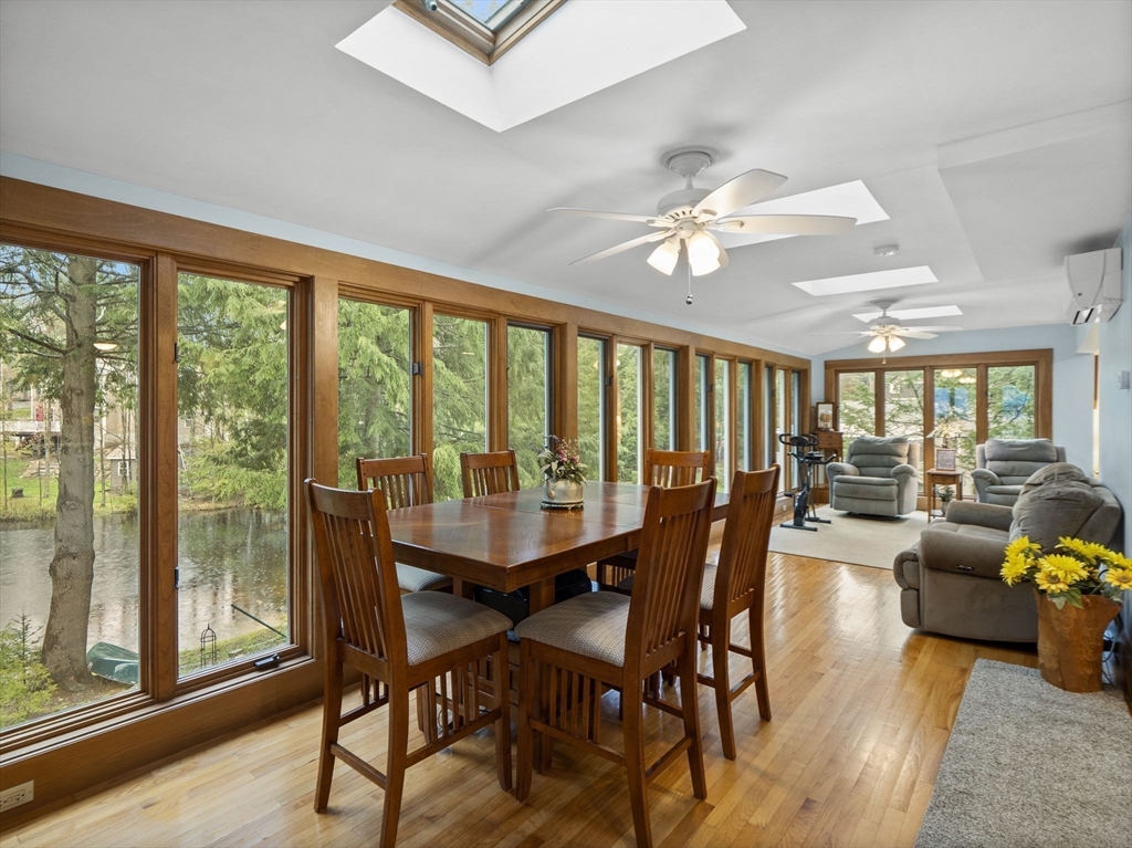 16 Blueberry Road Ashburnham, MA 01430 - Photo 1 of 42 a view of a dining room with furniture window and outside view