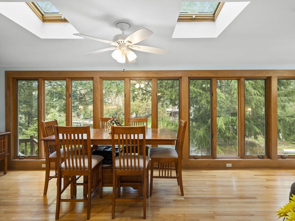 16 Blueberry Road Ashburnham, MA 01430 - Photo 11 of 42 a view of a dining room with furniture window and wooden floor