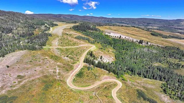 a view of swimming pool with mountain view