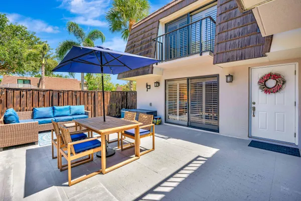 a outdoor view with sitting space