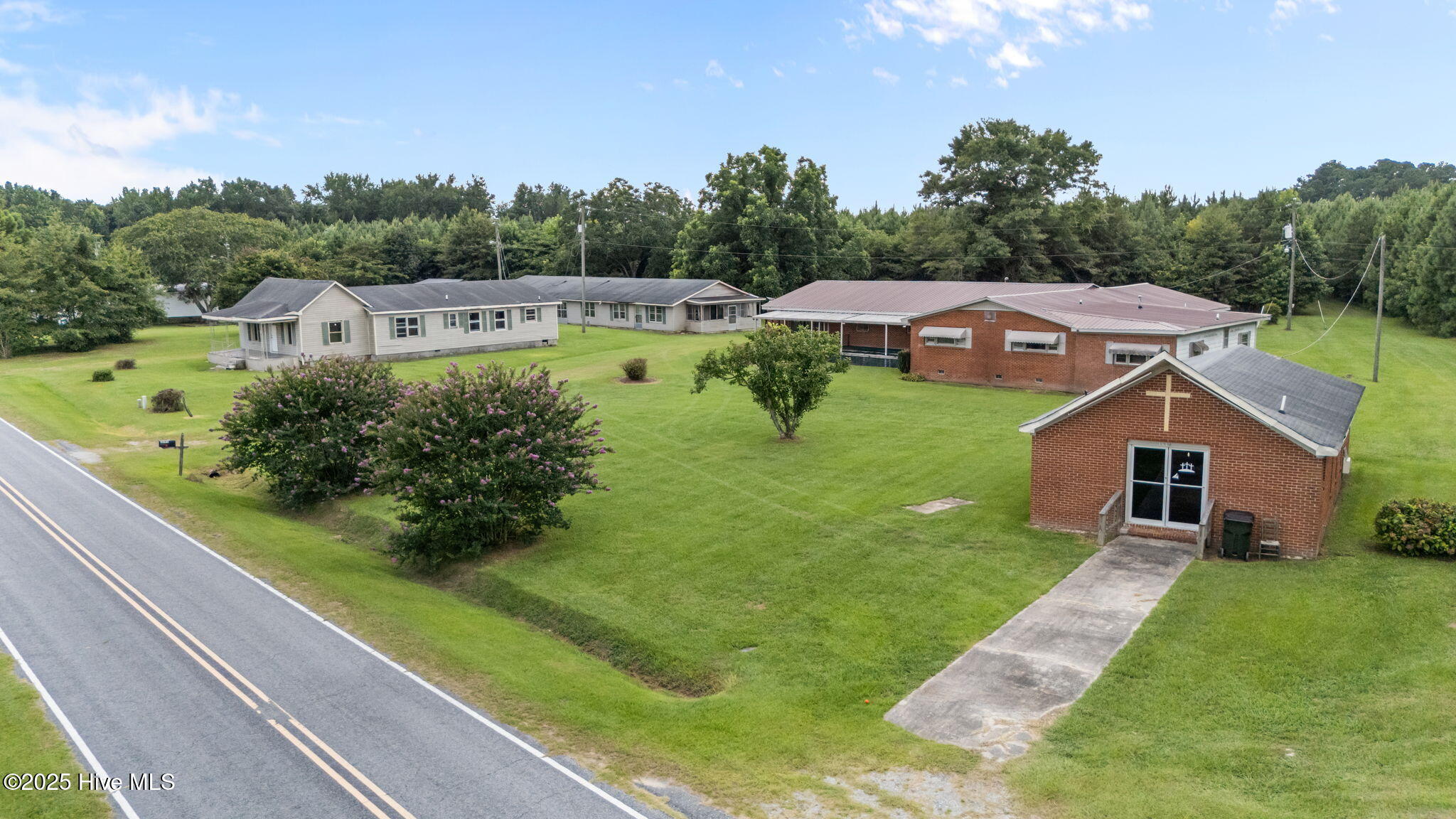 1814 Hickory Grove Road Williamston, NC 27892 - Photo 3 of 55 Aerial View 3