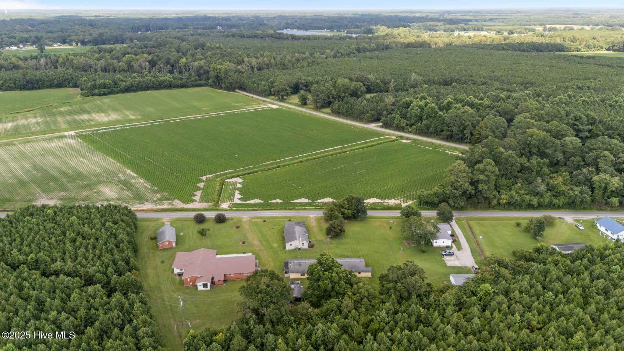 1814 Hickory Grove Road Williamston, NC 27892 - Photo 6 of 55 Rear Aerial 3