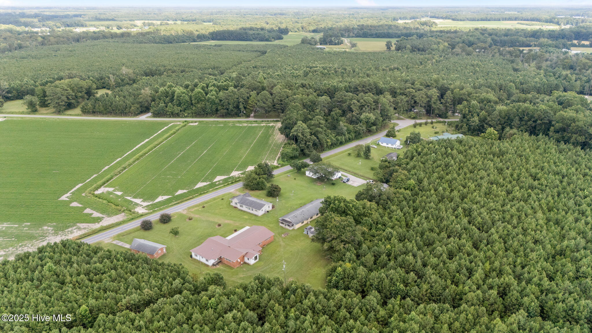 1814 Hickory Grove Road Williamston, NC 27892 - Photo 7 of 55 Rear Aerial 4