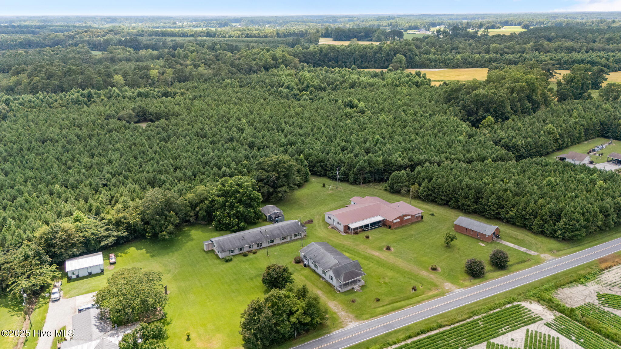 1814 Hickory Grove Road Williamston, NC 27892 - Photo 9 of 55 Rear Aerial 6