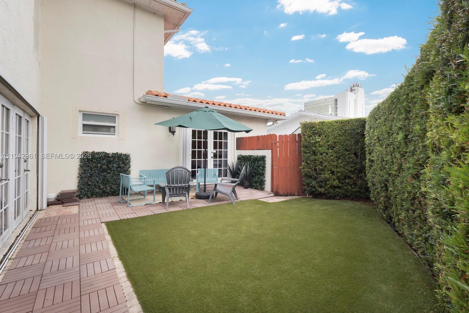 360 Southwest 28th Road Miami, FL 33129 - Photo 29 of 36 Side Patio