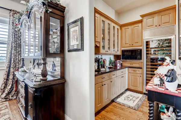 wooden floor in an empty room