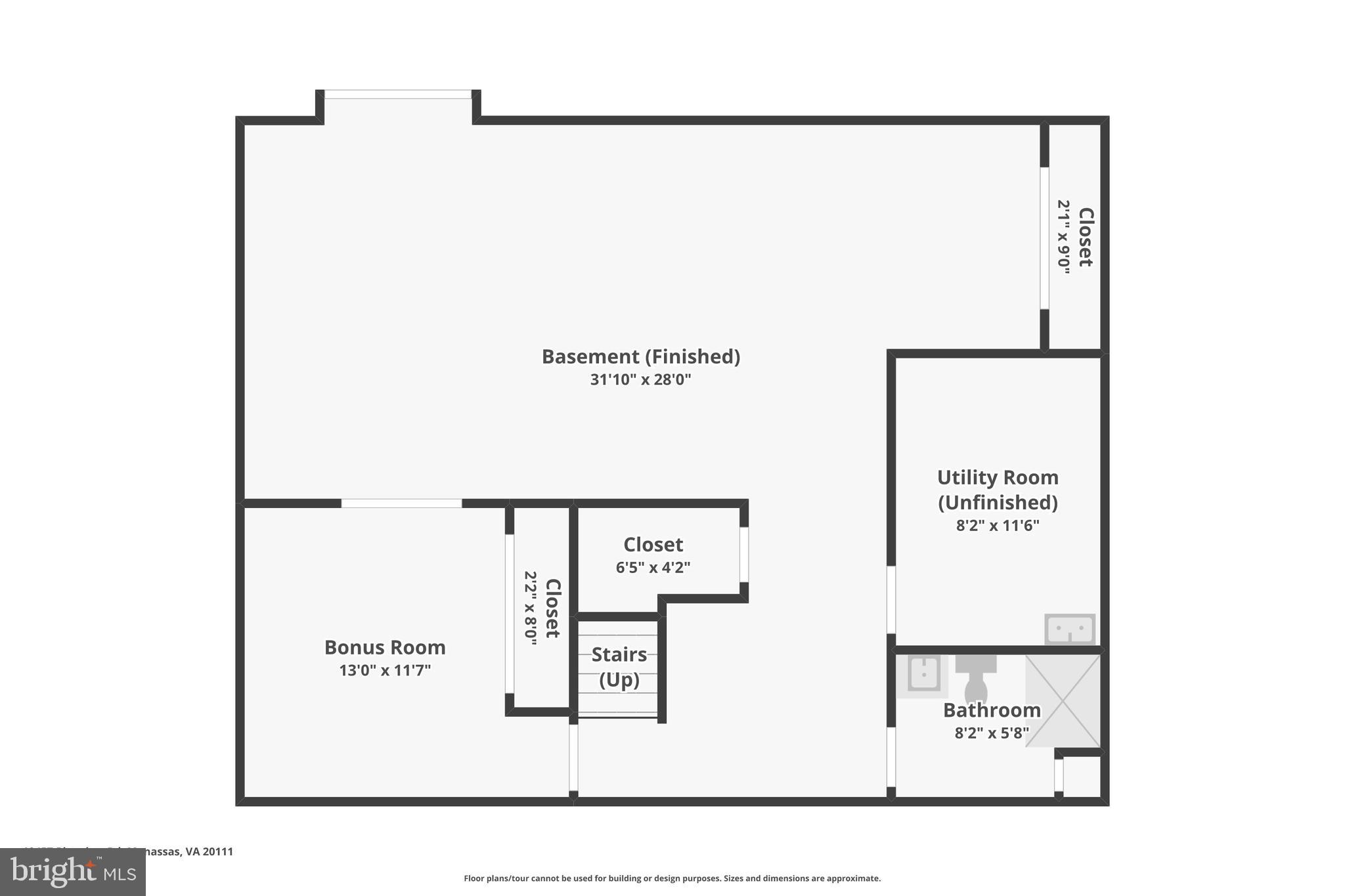10457 Pineview Road Manassas, VA 20111 - Photo 55 of 55 a picture of a floor plan