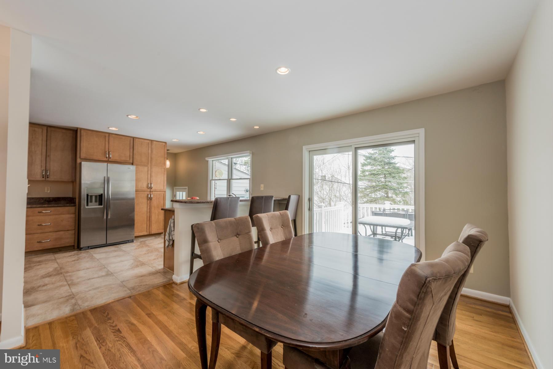 10145 Charington Road Cockeysville, MD 21030 - Photo 6 of 30 Dining area leads to deck