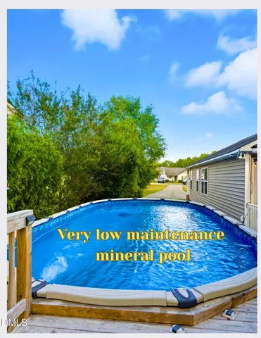 a view of a house with a deck