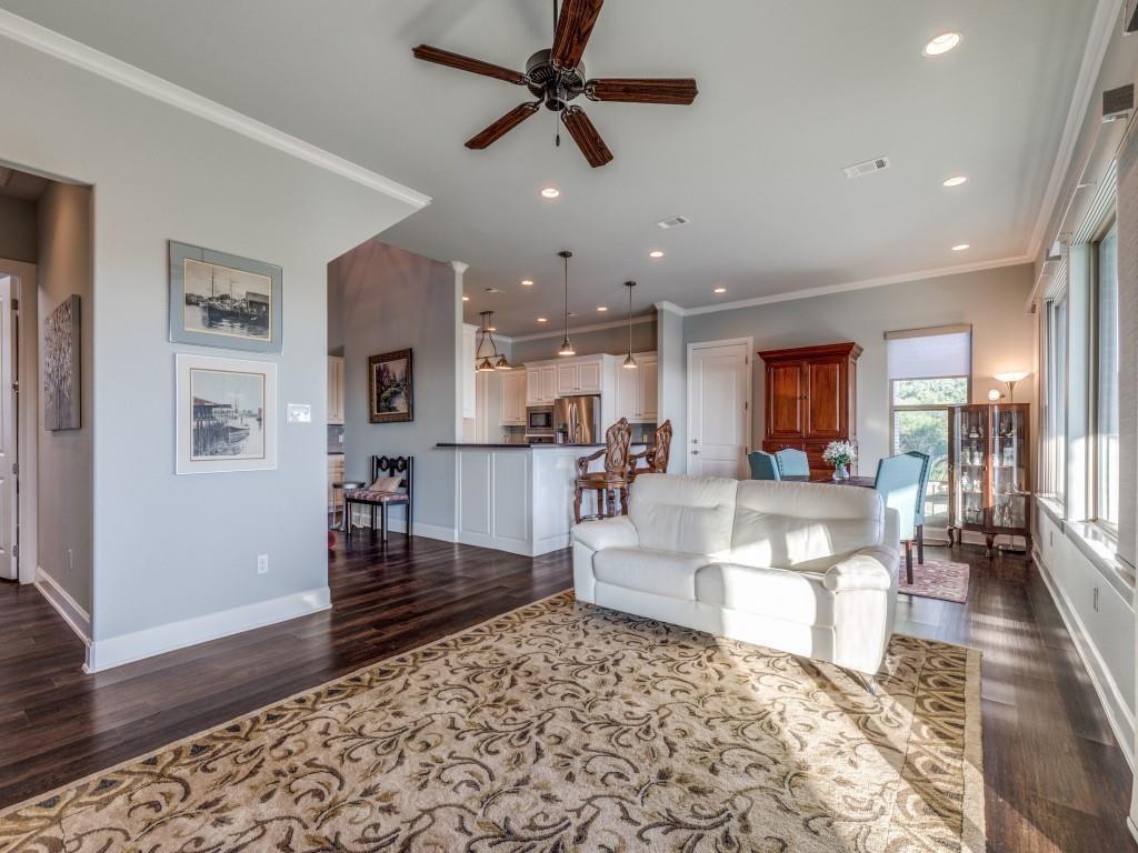 165 Cote D Azur Chico, TX 76431 - Photo 8 of 40 a living room with furniture and a wooden floor