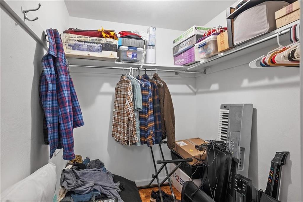 3616 New Texas Road Pittsburgh, PA 15239 - Photo 15 of 25 a view of walk in closet with clothes and shoes