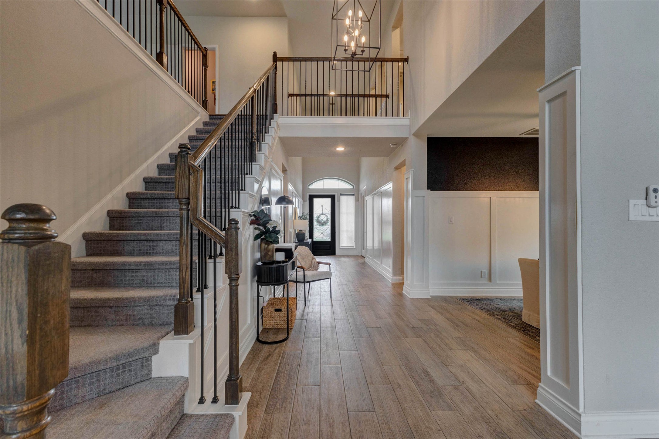 4303 Tupelo Leaf Court Manvel, TX 77578 - Photo 35 of 50 a view of entryway and hall with wooden floor