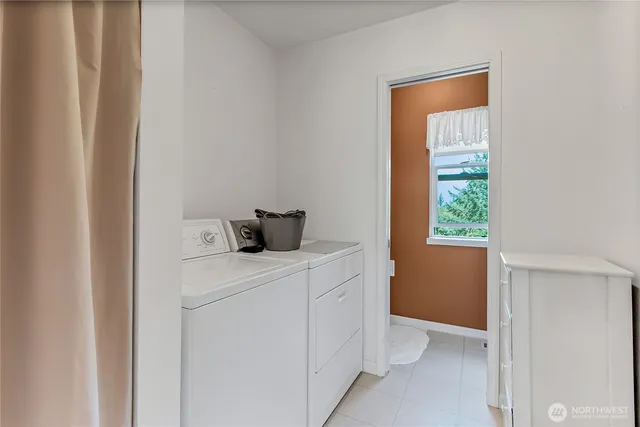 a view of washer and dryer