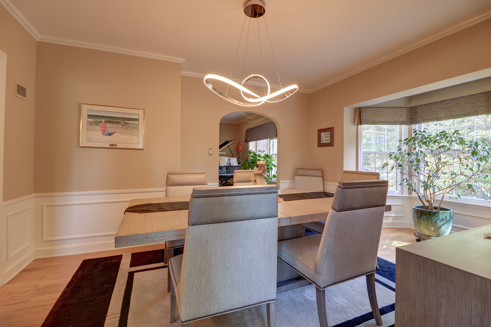 411 West 13th Street Sterling, IL 61081 - Photo 11 of 53 a dining room with furniture and window