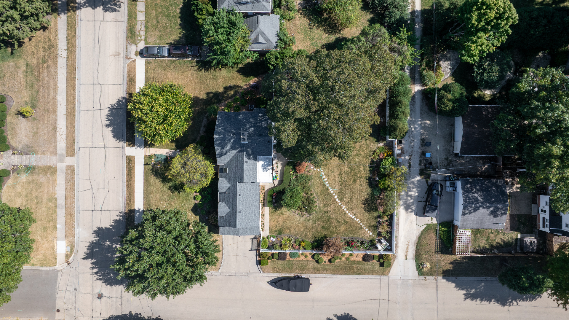 411 West 13th Street Sterling, IL 61081 - Photo 44 of 53 an aerial view of a house with outdoor space