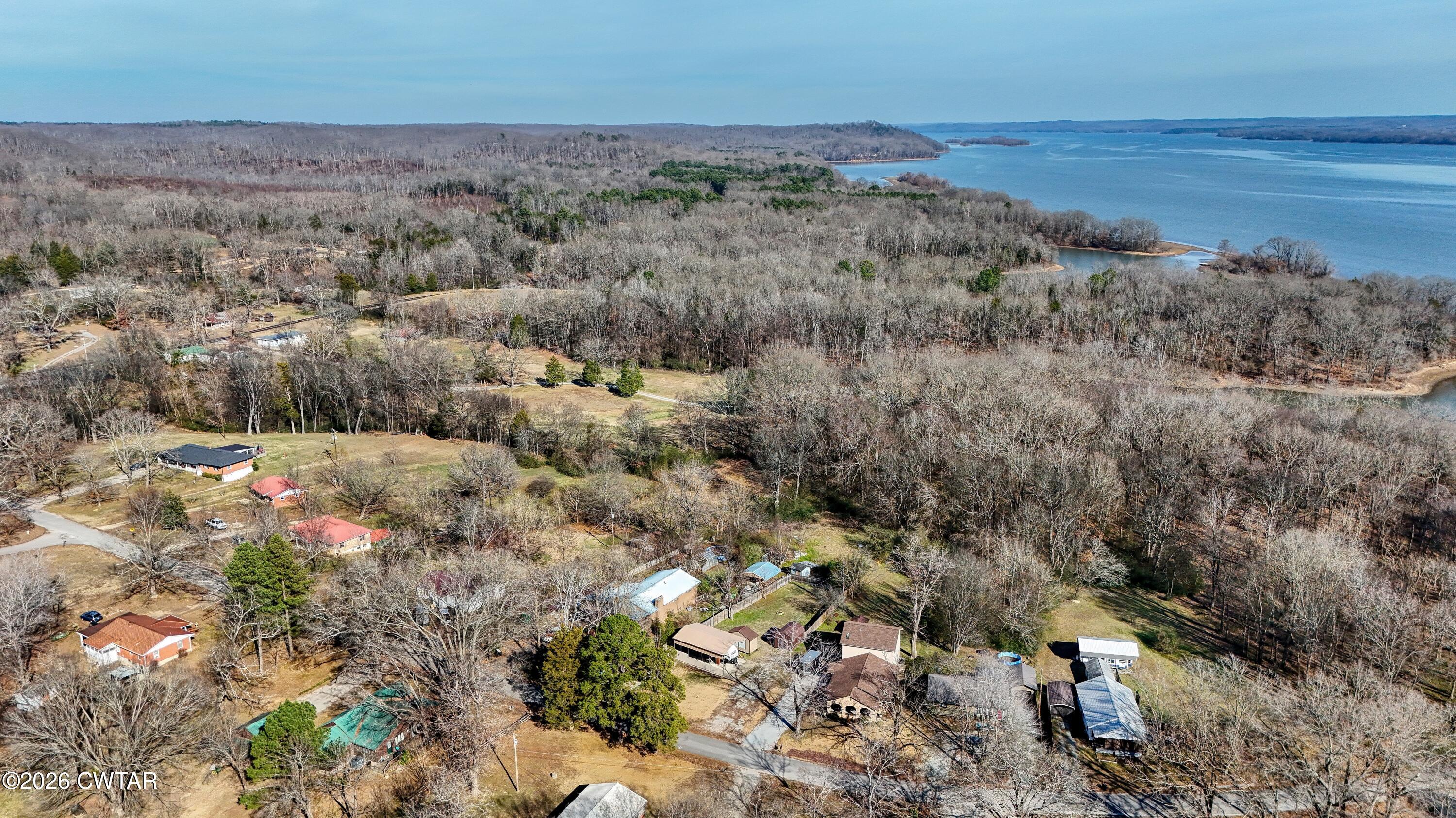 202 Eva Beach Drive Eva, TN 38333 - Photo 28 of 34 an aerial view of multiple house