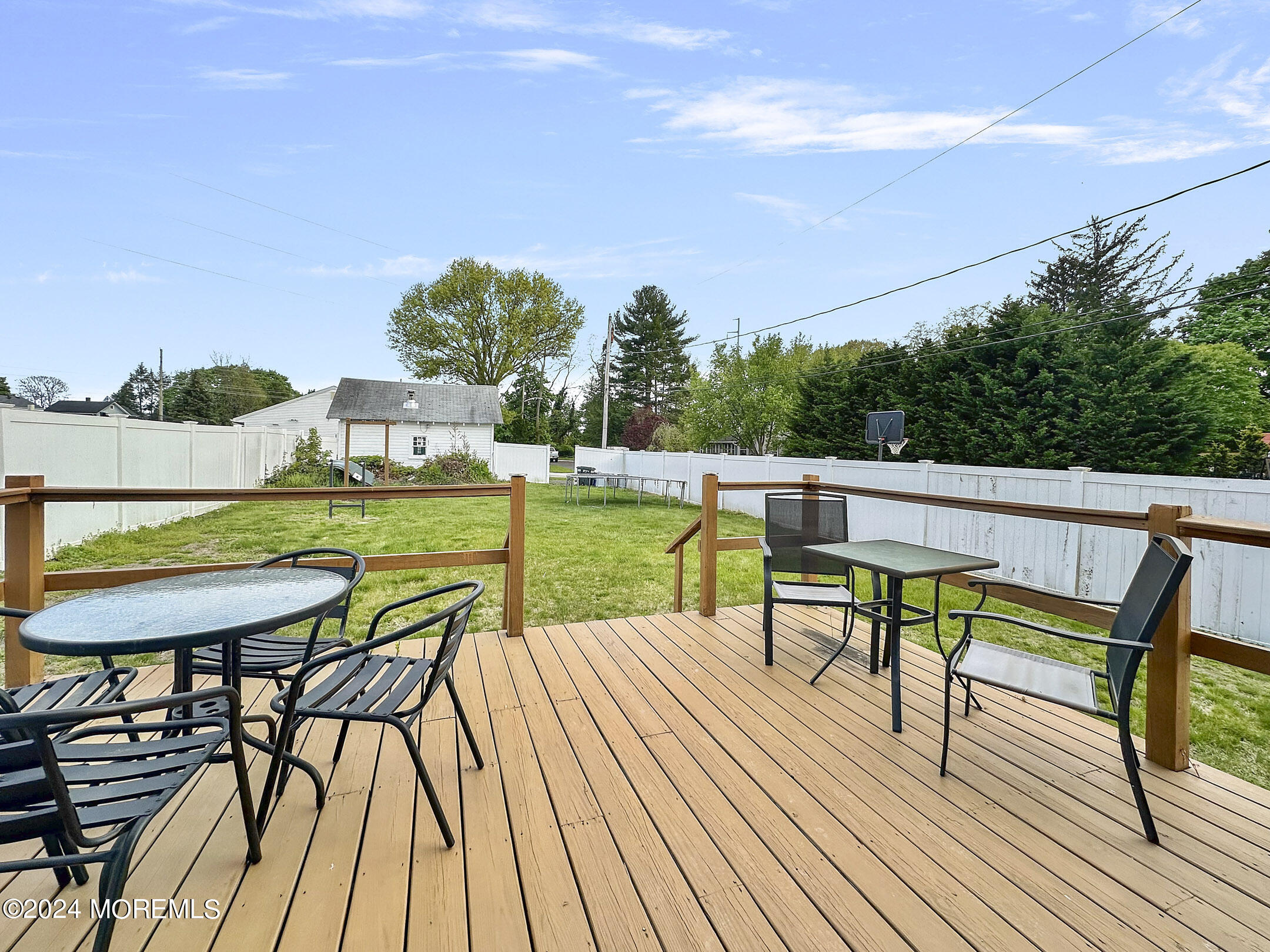 40 Little Street Matawan, NJ 07747 - Photo 27 of 38 Deck in Backyard