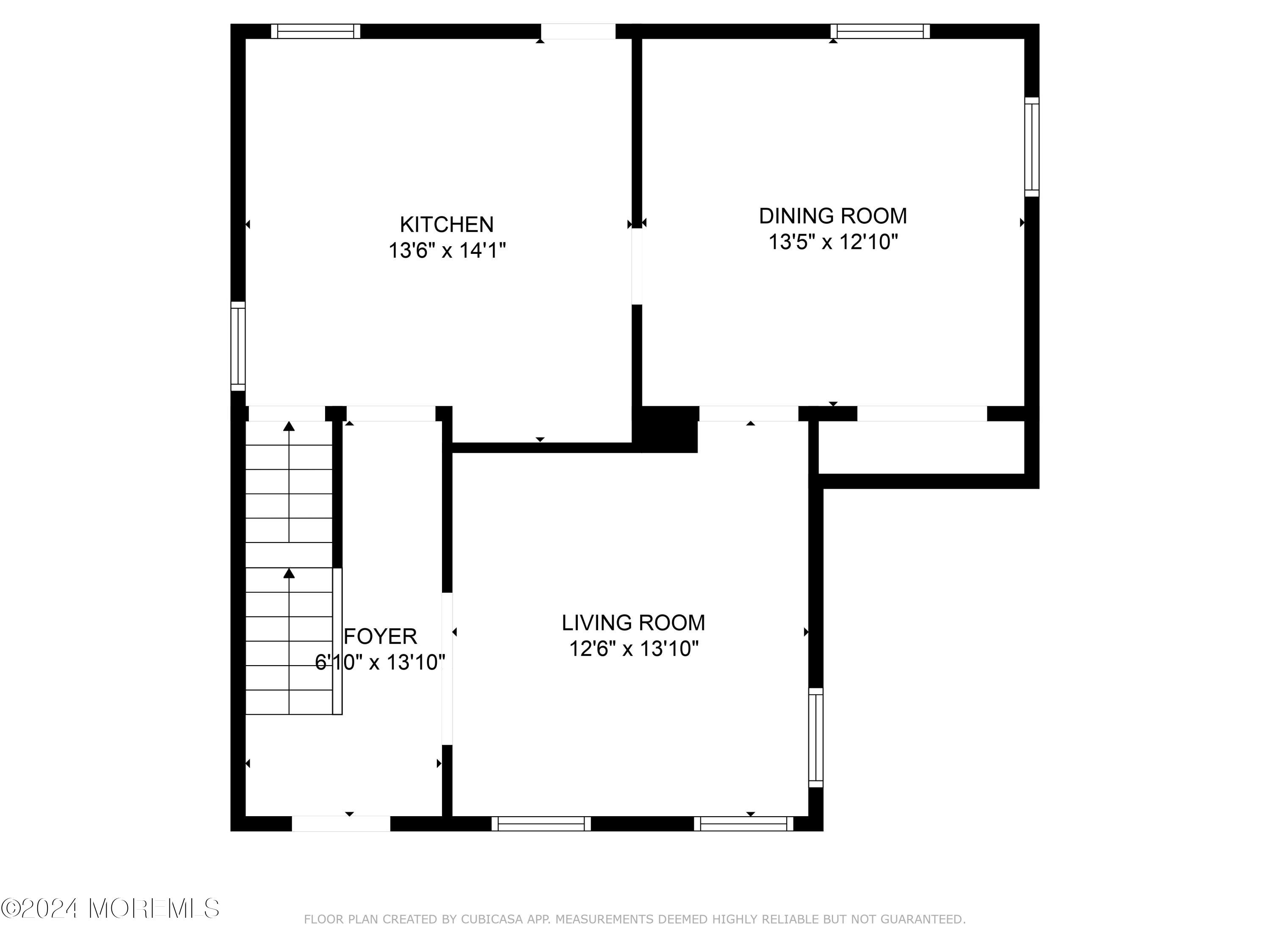 40 Little Street Matawan, NJ 07747 - Photo 34 of 38 1st Floor Floorplan