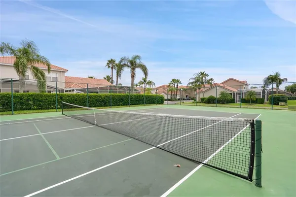 a view of a tennis court
