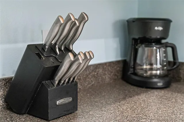 a view of a living room with furniture