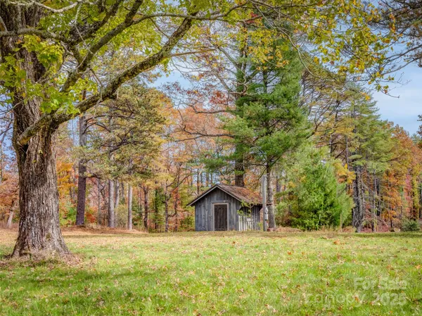 a backyard of a house