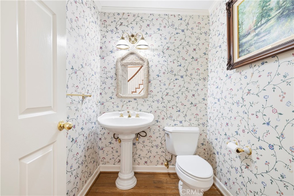25707 Pacy Street Newhall, CA 91321 - Photo 30 of 62 downstairs half bath