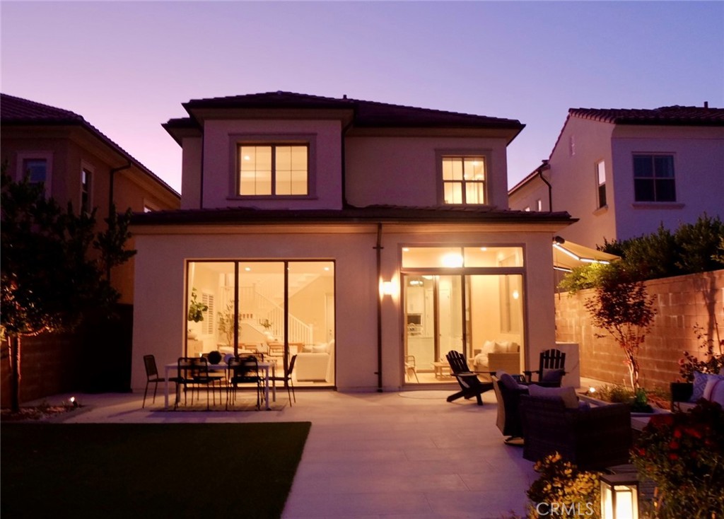 a building view with a outdoor space
