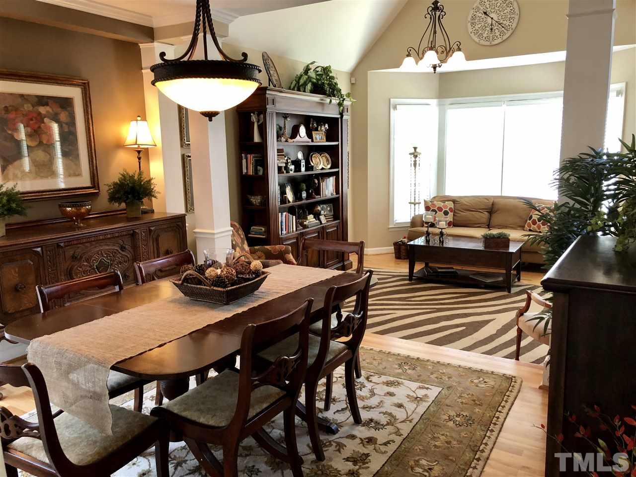 2604 Iman Drive Raleigh, NC 27615 - Photo 3 of 23 Open concept formal areas are great for entertaining!