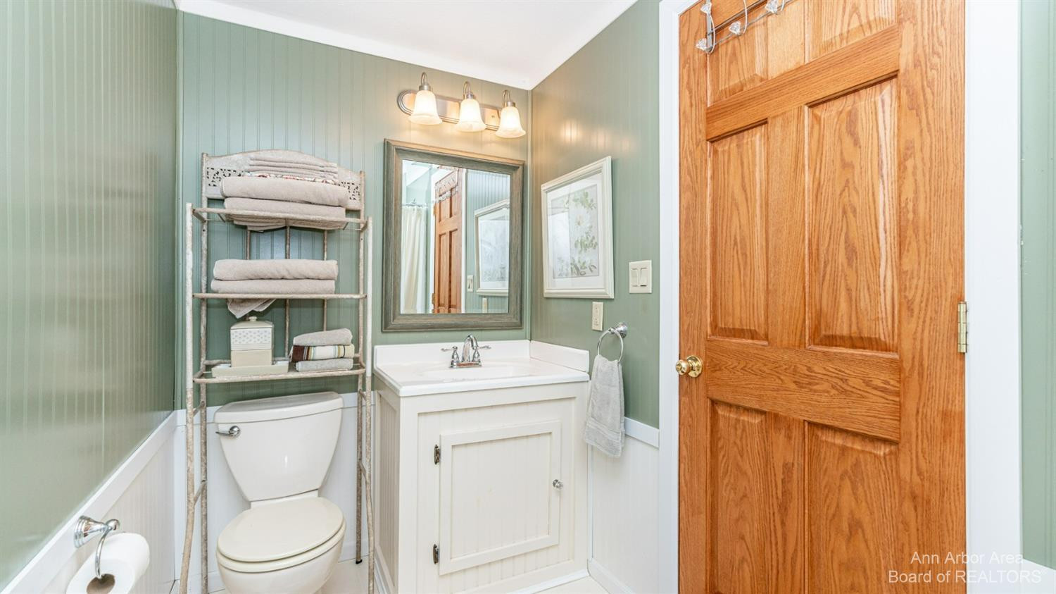 18265 Garvey Road Chelsea, MI 48118 - Photo 33 of 55 Bathroom with updated insert