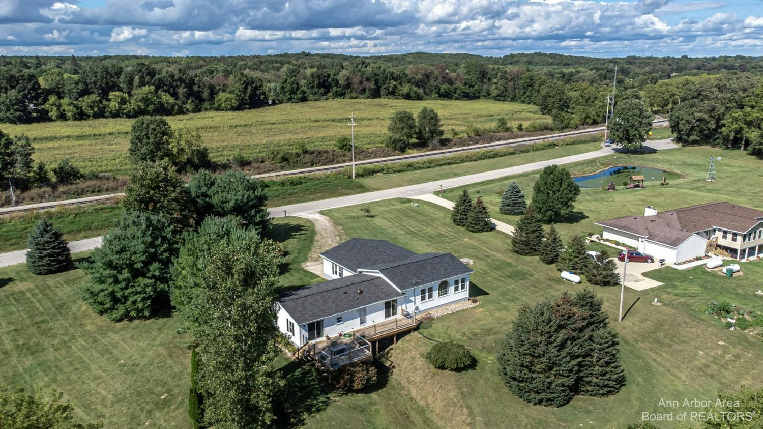 18265 Garvey Road Chelsea, MI 48118 - Photo 50 of 55 View to NE