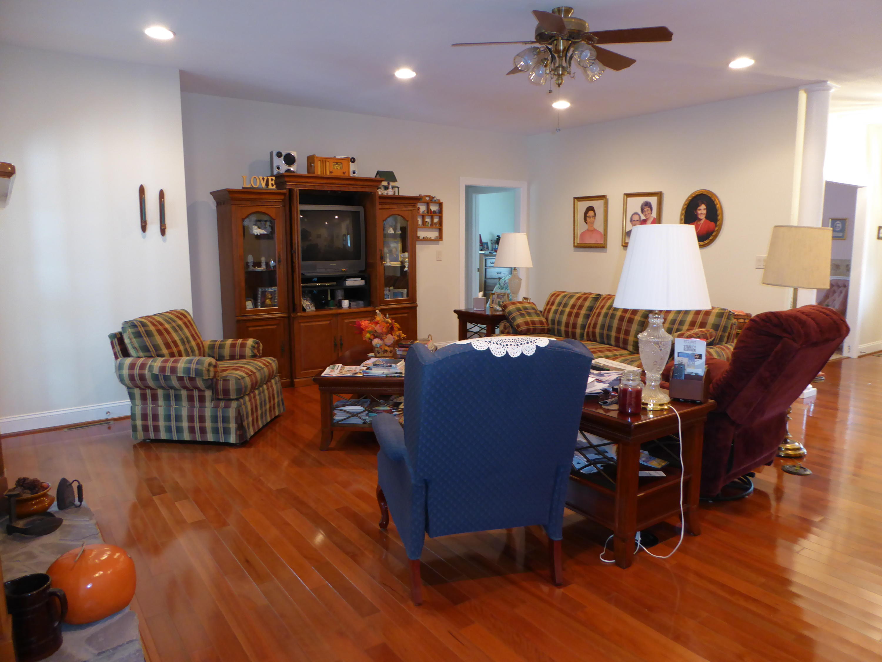 12419 Callaway Road Callaway, VA 24067 - Photo 22 of 96 a living room with furniture and wooden floor