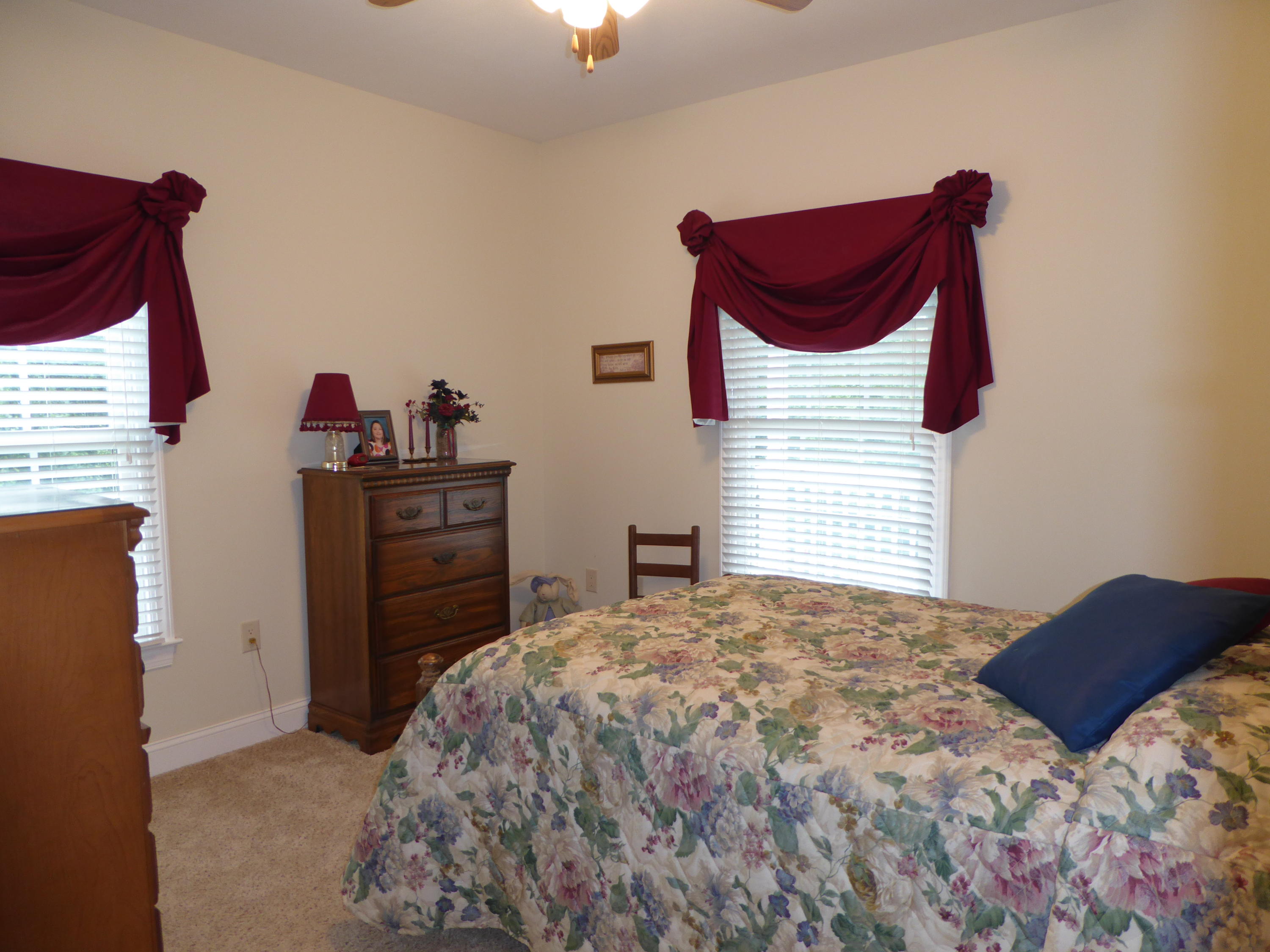 12419 Callaway Road Callaway, VA 24067 - Photo 40 of 96 a bedroom with a bed and a closet