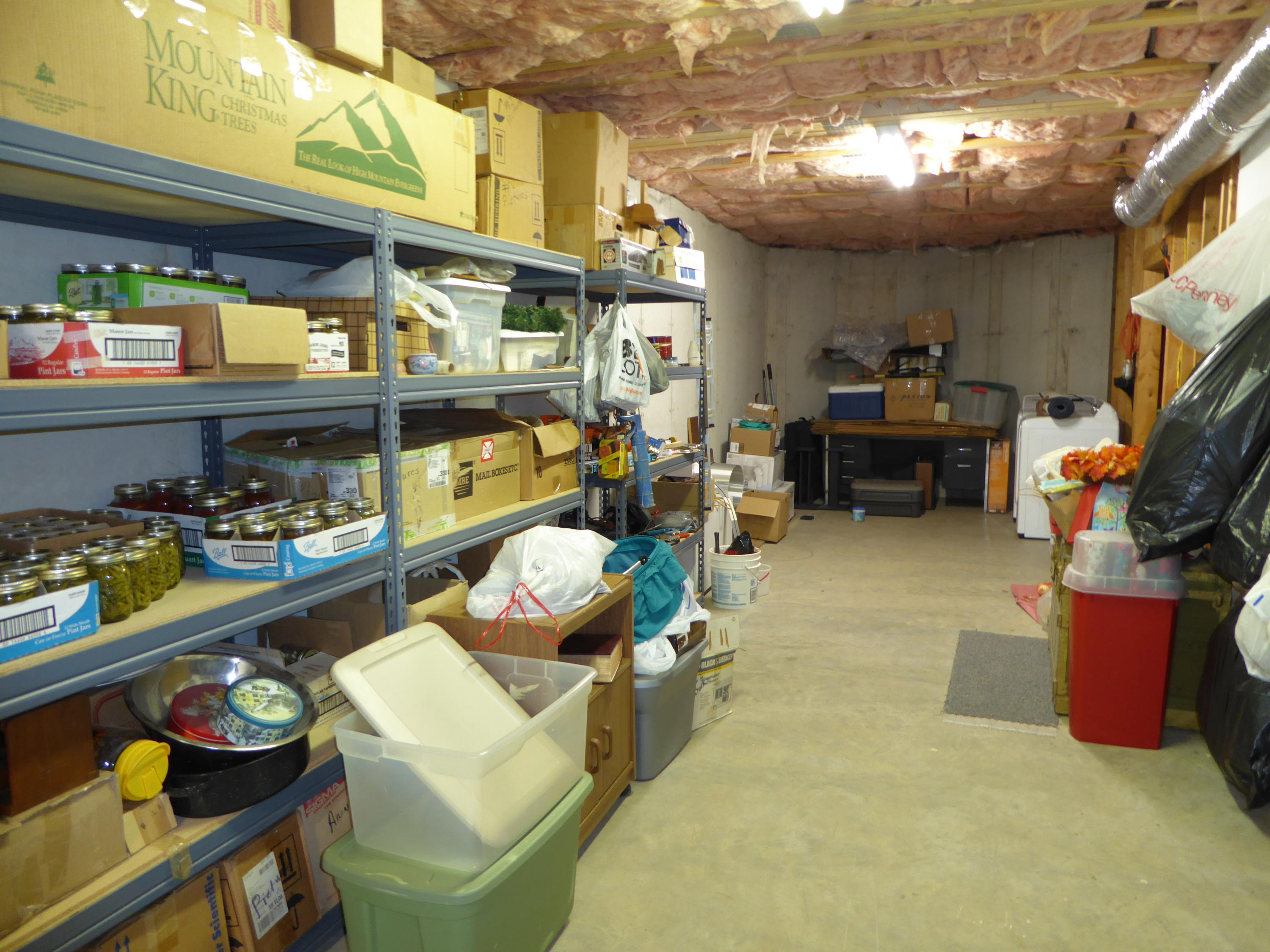 12419 Callaway Road Callaway, VA 24067 - Photo 52 of 96 Lower Level Unfinished Work Room