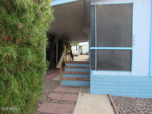 3411 South Camino Seco, Unit 443 Tucson, AZ 85730 - Photo 2 of 20 a view of entryway front of house