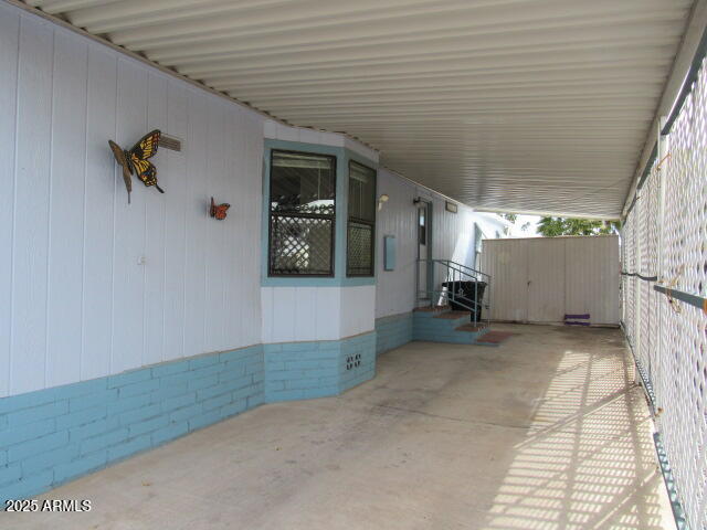 3411 South Camino Seco, Unit 443 Tucson, AZ 85730 - Photo 4 of 20 a view of a backyard