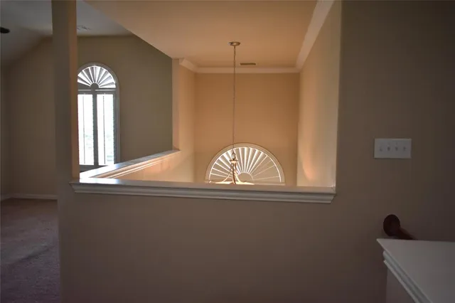 a view of empty room