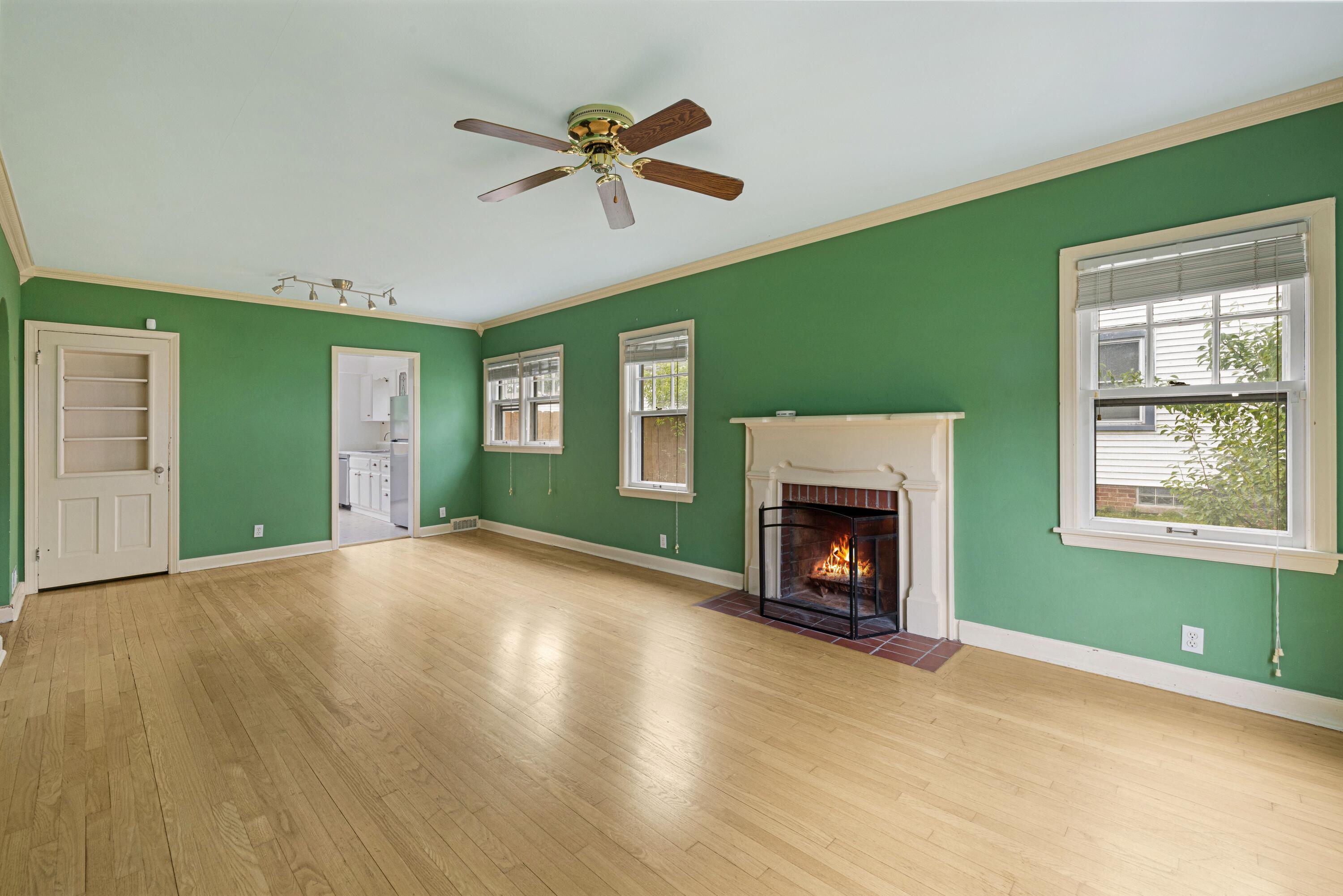 2702 South 46th Street Milwaukee, WI 53219 - Photo 3 of 18 Natural Fireplace & Built-Ins