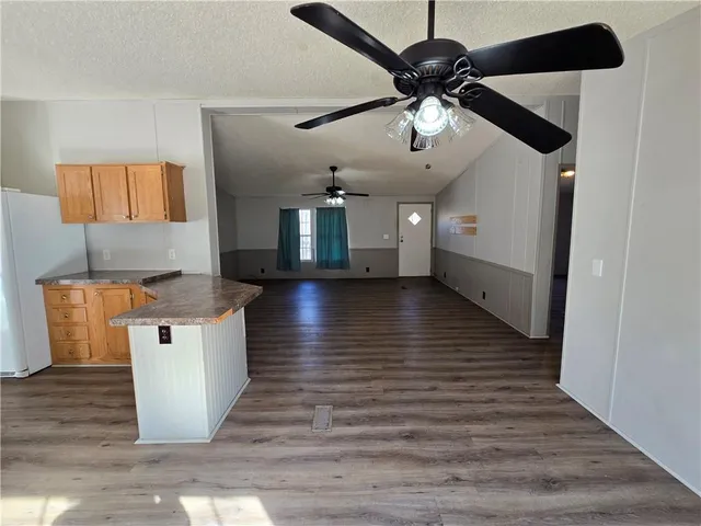 a view of wooden floor