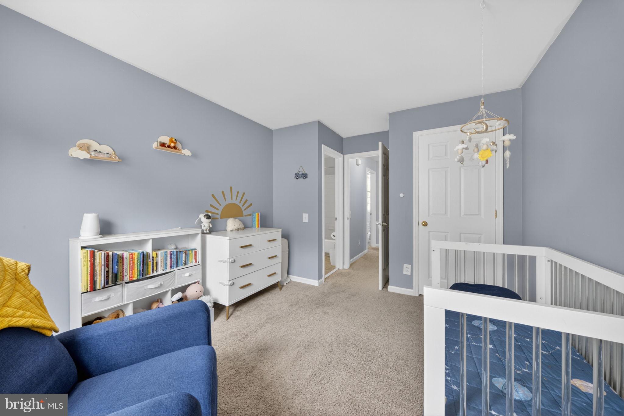 6006 Lincolnia Road Alexandria, VA 22312 - Photo 19 of 42 Charming nursery with soft hues.