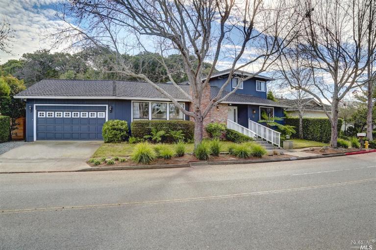 274 Riviera Drive San Rafael, CA 94901 - Photo 1 of 1 front view of a house with a garden