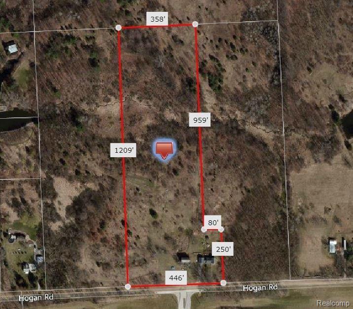 8197 Hogan Road Fenton, MI 48430 - Photo 18 of 18 8197 Hogan Lot Lines.JPG