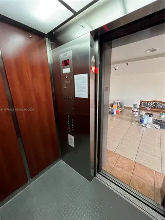 a room with storage and utility