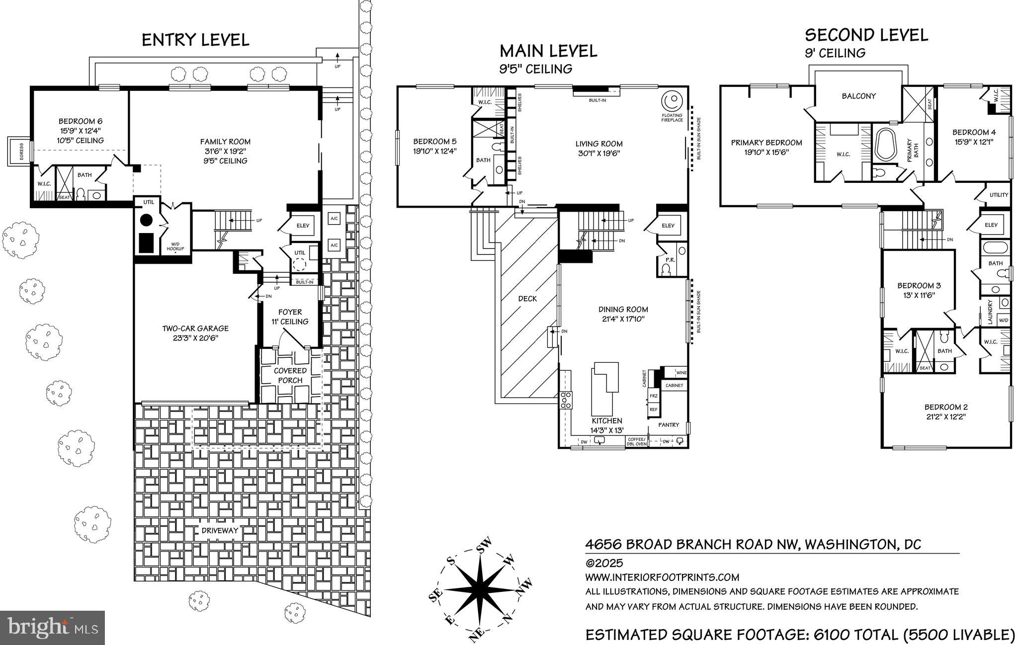 4656 Broad Branch Road Northwest Washington, DC 20008 - Photo 29 of 29 Floorplans