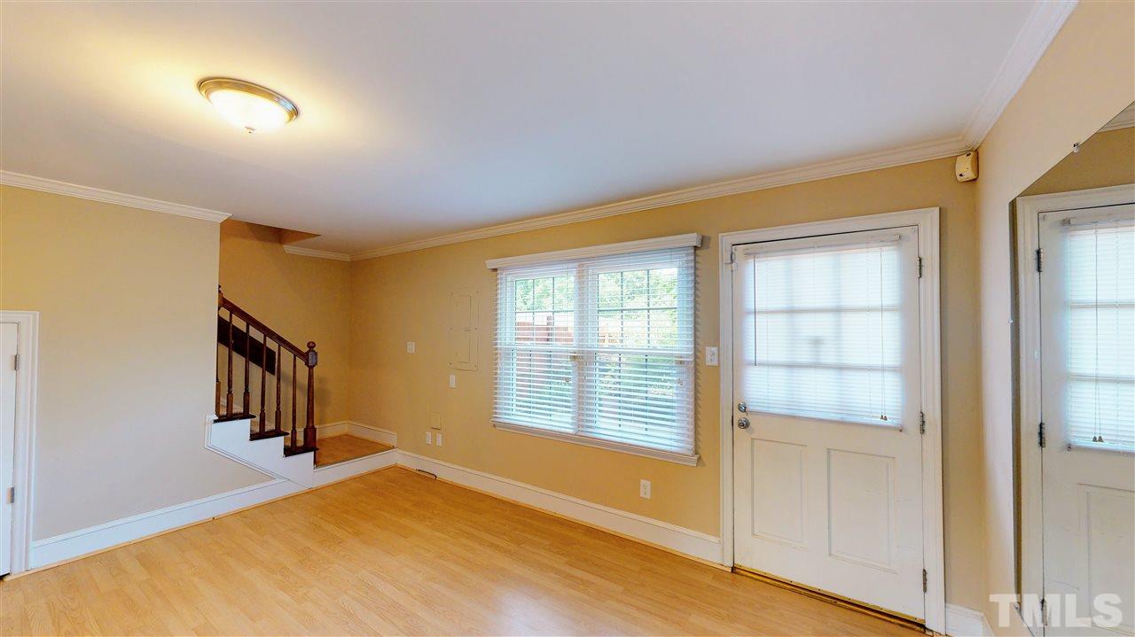 6100 Highcastle Court Raleigh, NC 27613 - Photo 20 of 23 View toward door that leads to Courtyard