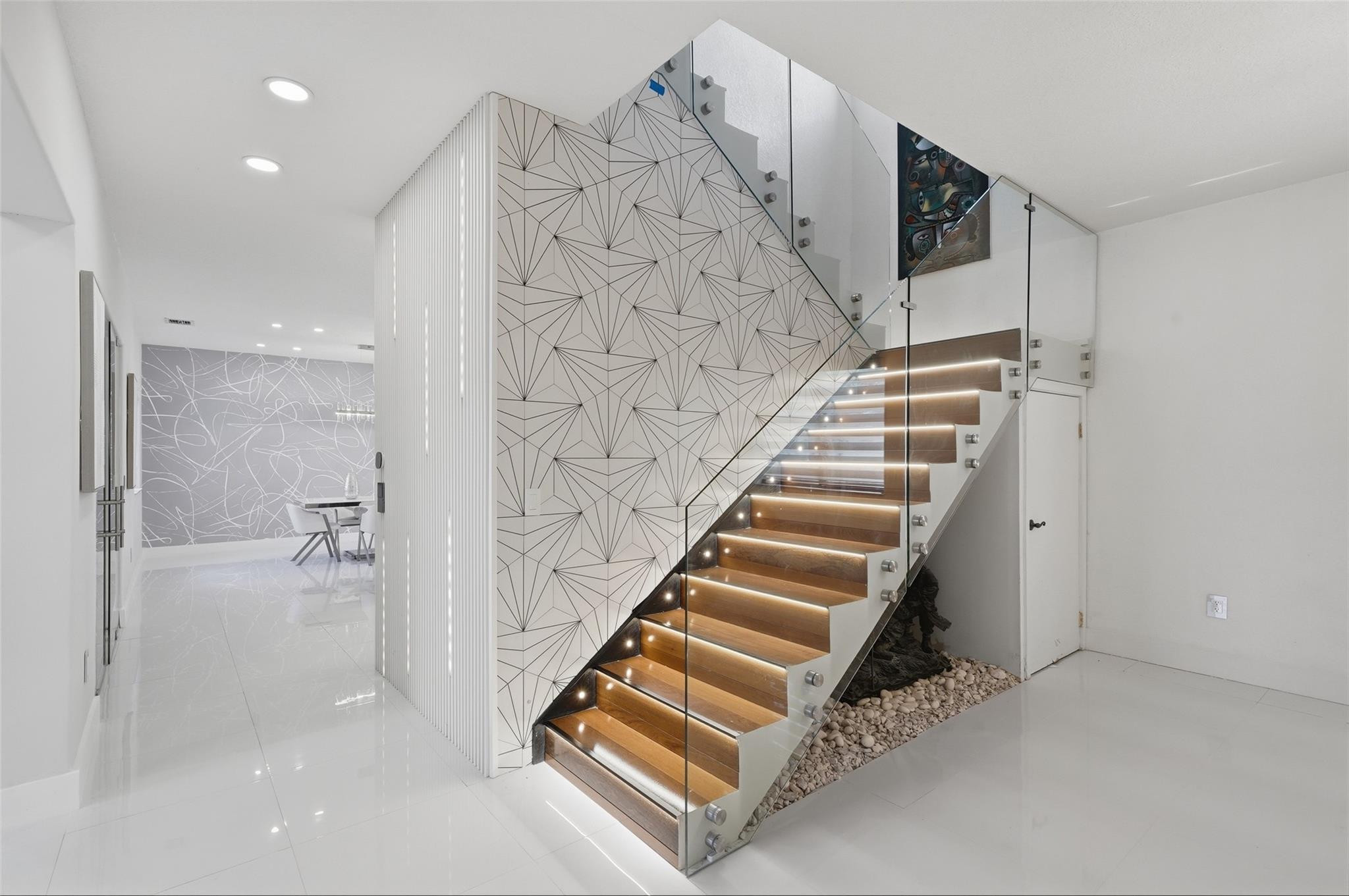 4429 Southwest 165th Court Miami, FL 33185 - Photo 27 of 58 a view of an entryway with staircase