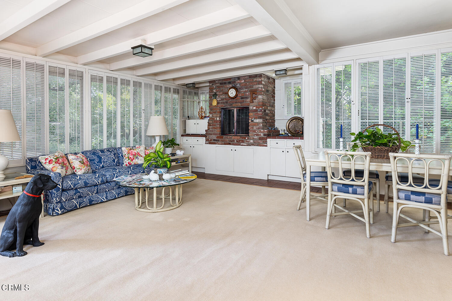 658 Chaucer Road San Marino, CA 91108 - Photo 11 of 39 a living room with furniture and a large window