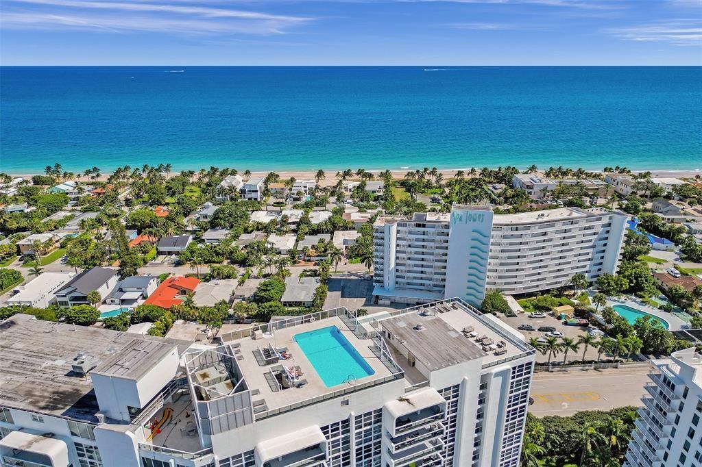 2841 North Ocean Boulevard, Unit 1508 Fort Lauderdale, FL 33308 - Photo 28 of 31 an aerial view of multiple house